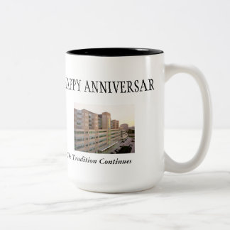 Caneca De Café Em Dois Tons Hospital do Condado de Cook um aniversário de 10