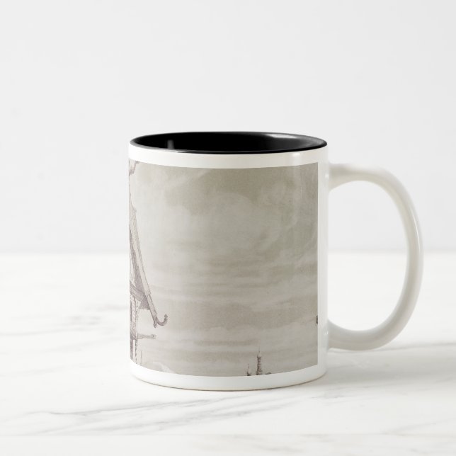 Caneca De Café Em Dois Tons Hotéis e residenciais (Direita)