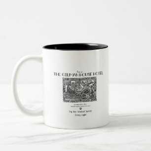 Caneca De Café Em Dois Tons Hotel Gilman House, Innsmouth