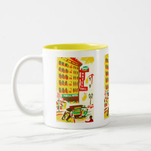Caneca De Café Em Dois Tons Hotel Powell San Francisco