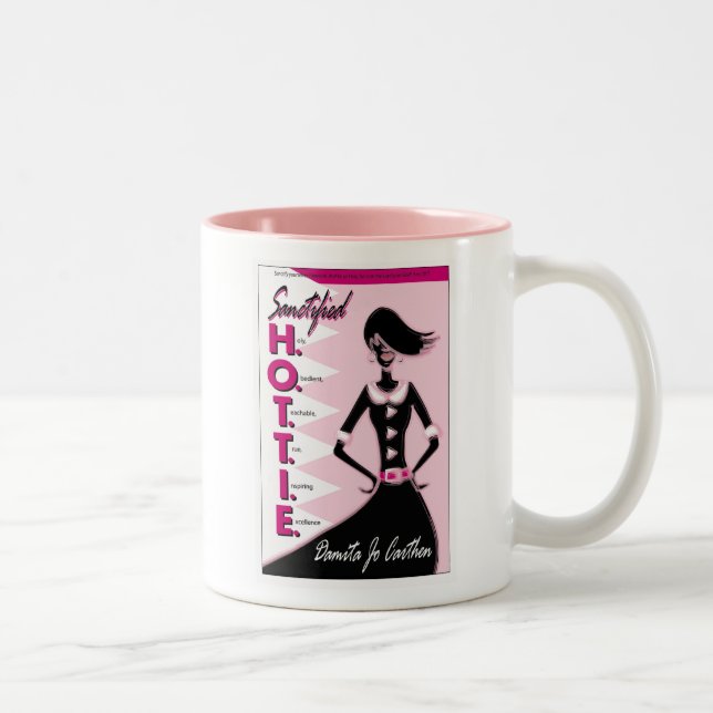 Caneca De Café Em Dois Tons HOTTIE Sanctified (Direita)