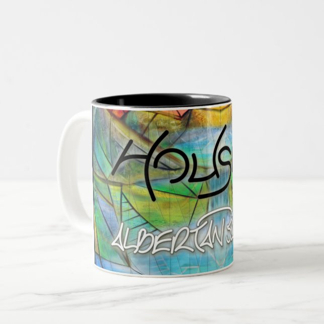CANECA DE CAFÉ EM DOIS TONS HOUSER MUG (Frente Esquerda)