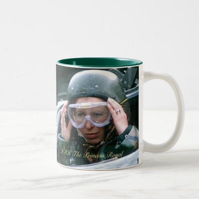 Caneca De Café Em Dois Tons HRH A Princesa Real 1985 (Direita)
