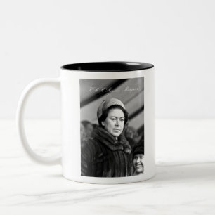 Caneca De Café Em Dois Tons HRH Princess Margaret 1976
