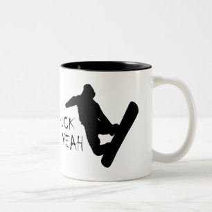 Caneca De Café Em Dois Tons Huck Sim (Snowboard)