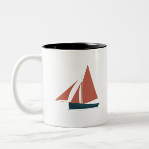 Caneca De Café Em Dois Tons Húicéir na Gaillimhe Galway Húicéir Mug