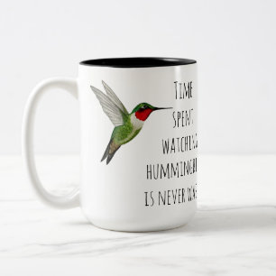 Caneca De Café Em Dois Tons Hummingbird