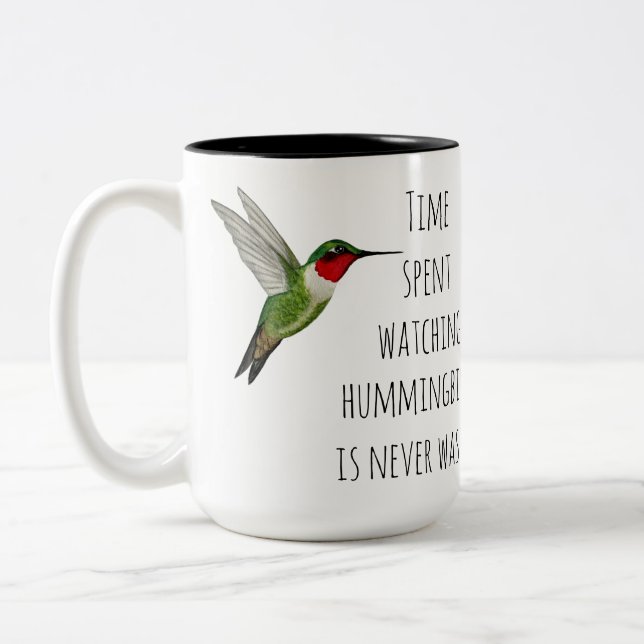 Caneca De Café Em Dois Tons Hummingbird (Esquerda)