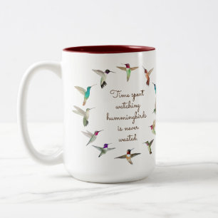 Caneca De Café Em Dois Tons Hummingbird
