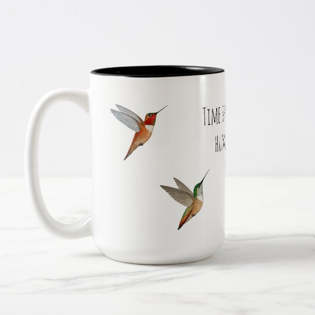 Caneca De Café Em Dois Tons Hummingbird (Esquerda)