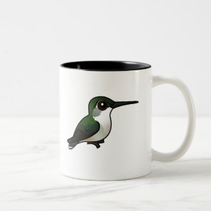 Caneca De Café Em Dois Tons Hummingbird com garganta