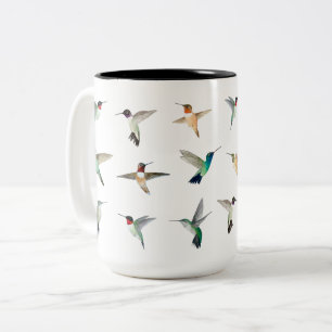 Caneca De Café Em Dois Tons Hummingbird da América do Norte Café Mug