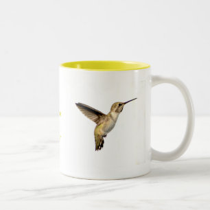 Caneca De Café Em Dois Tons Hummingbird Joy Mug