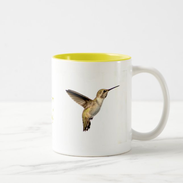 Caneca De Café Em Dois Tons Hummingbird Joy Mug (Direita)