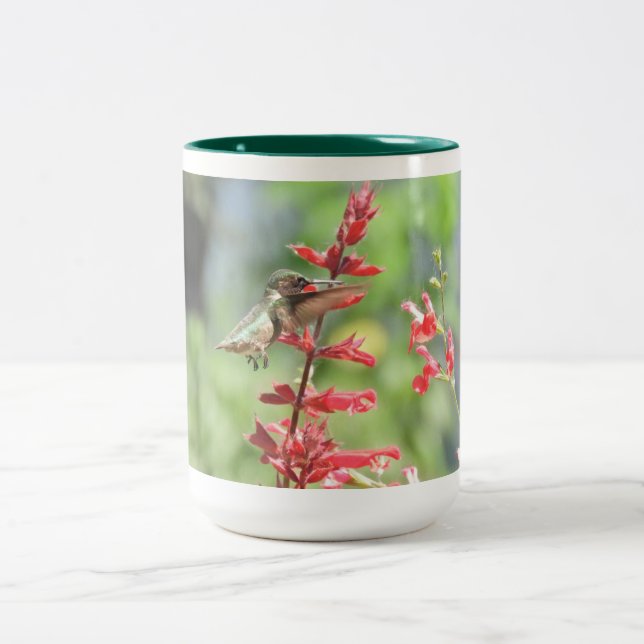 Caneca De Café Em Dois Tons Hummingbird Mug (Centro)