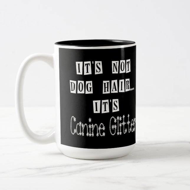 Caneca De Café Em Dois Tons Humor Com Duas Pontas De Café (Esquerda)