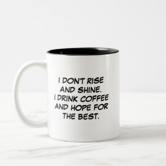 Caneca De Café Em Dois Tons Humor de Café Engraçado Citação de Colega de Traba