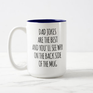 Caneca De Café Em Dois Tons Humor Paternal Engraçado “Você Vai Ver Por Que no 