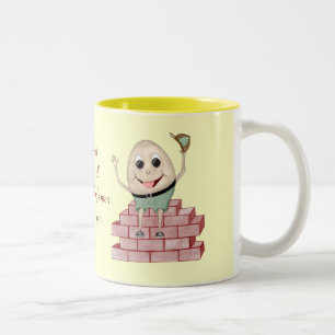 Caneca De Café Em Dois Tons Humpty Dumpty