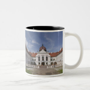 Caneca De Café Em Dois Tons Hungria, Budapeste, Godollo: Mansão Real, Lar