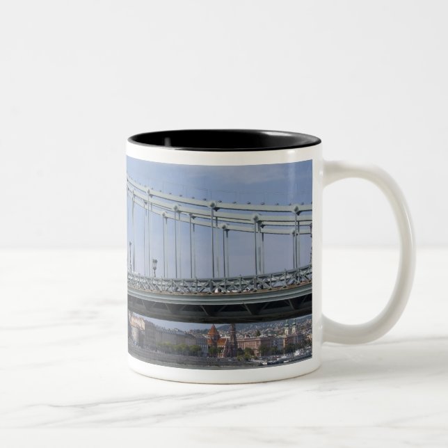 Caneca De Café Em Dois Tons Hungria, capital Budapeste. Histórica (Direita)