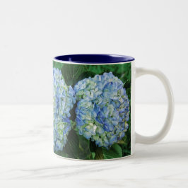 Caneca De Café Em Dois Tons Hydrangea