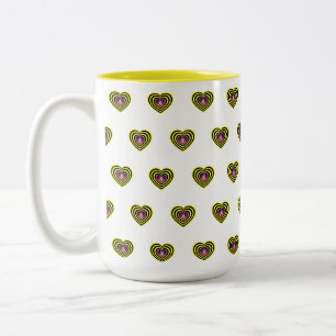 Caneca De Café Em Dois Tons I Heart Bees