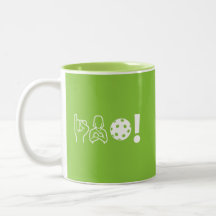 I Love Pickleball (surdo) Mug