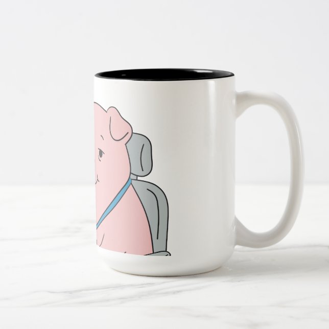 Caneca De Café Em Dois Tons I Survived Another Meeting (Direita)