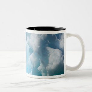 Caneca De Café Em Dois Tons Icebergs fora da ponta sul da América do Sul