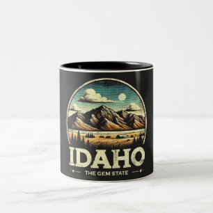 Caneca De Café Em Dois Tons Idaho