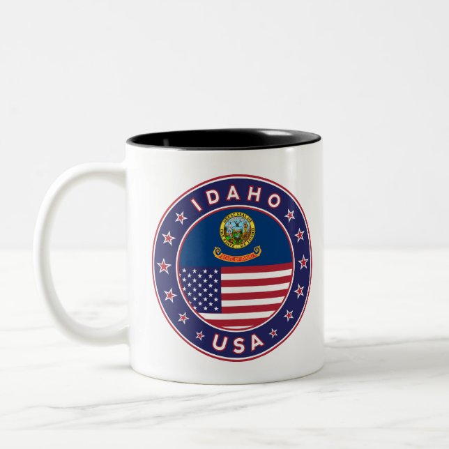 Caneca De Café Em Dois Tons Idaho (Esquerda)