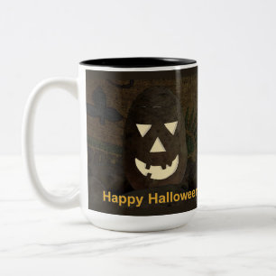 Caneca De Café Em Dois Tons Idaho Potato Tato'lantern Coffee Mug