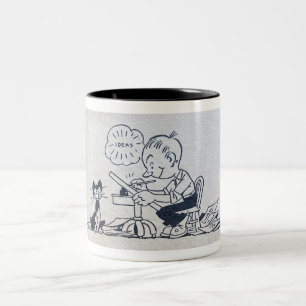 CANECA DE CAFÉ EM DOIS TONS IDEAS COFFEE MUG DE 1930
