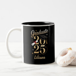 Caneca De Café Em Dois Tons Ideia do presente de graduação de 2025