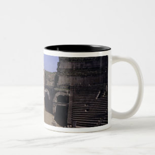 Caneca De Café Em Dois Tons Ideia do teatro, começada 24 BC (foto)