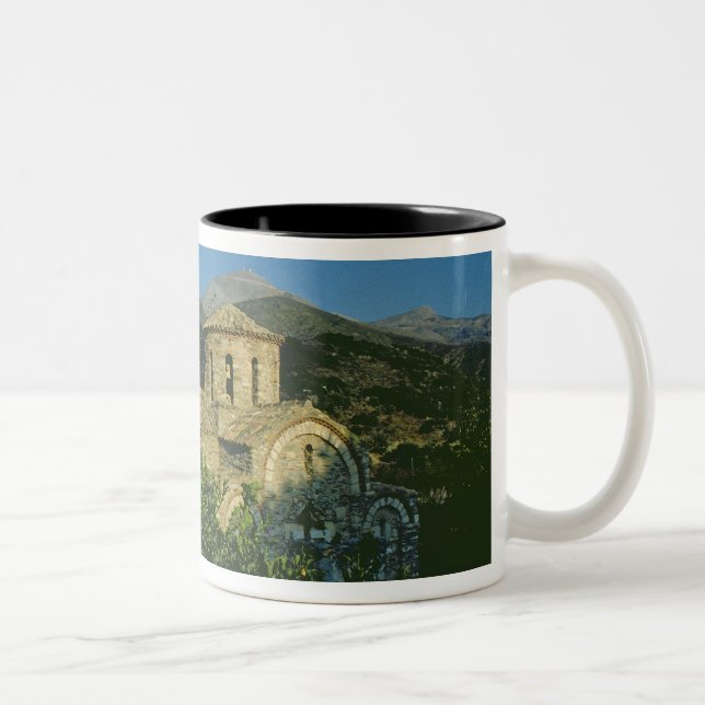 Caneca De Café Em Dois Tons Igreja do Panayia (Direita)