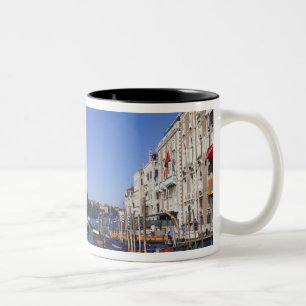 Caneca De Café Em Dois Tons Igreja dos Papais noeis Maria della Salute e Grand