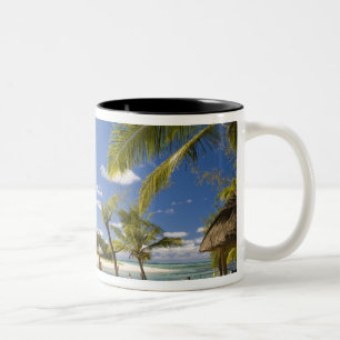 Caneca De Café Em Dois Tons Ile Aux Cerf, passeio de um dia mais popular para