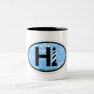 Caneca De Café Em Dois Tons Ilha de Hatteras