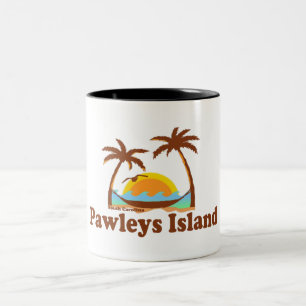 Caneca De Café Em Dois Tons Ilha de Pawleys