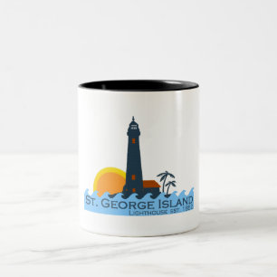Caneca De Café Em Dois Tons Ilha de St George