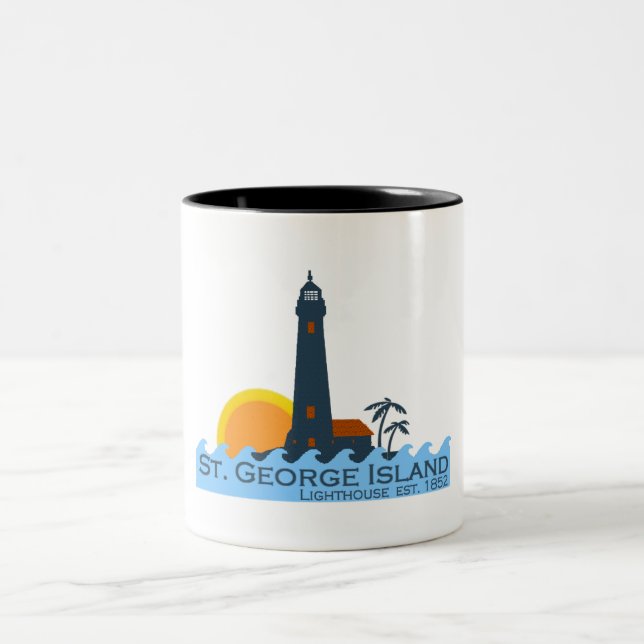Caneca De Café Em Dois Tons Ilha de St George (Centro)