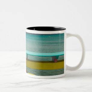 Caneca De Café Em Dois Tons Ilhas ABC, BONAIRE, Kralendijk: Vista para o Ocean