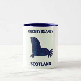 Caneca De Café Em Dois Tons Ilhas Órcades, Escócia