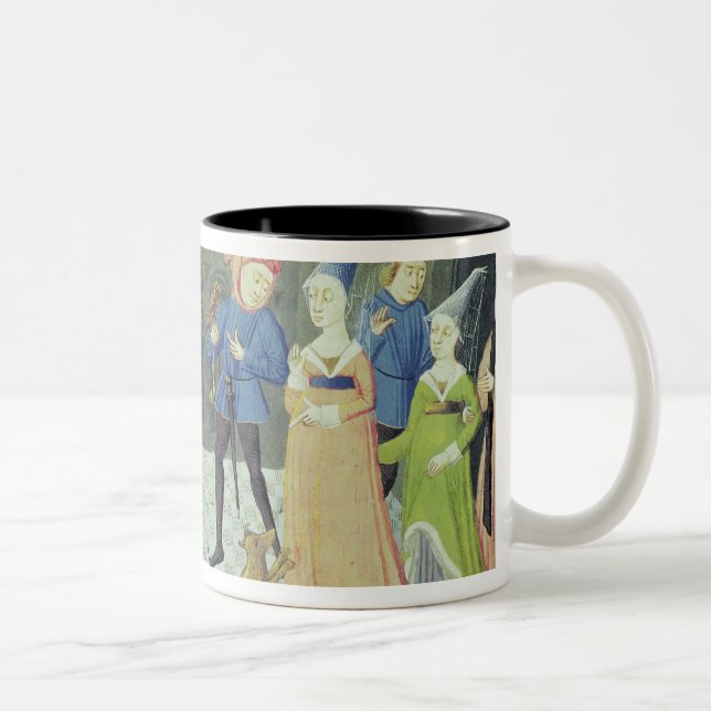 Caneca De Café Em Dois Tons Ilustração de Carlo Marsuppini (Direita)