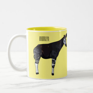 Caneca De Café Em Dois Tons Ilustração de desenho em Okapi
