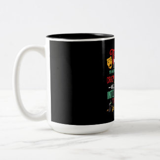 Caneca De Café Em Dois Tons Im Um Nerd Atre Na Atriz De Atores Do Palco Acters