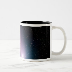Caneca De Café Em Dois Tons Imagem do cometa C/2001 T4 (NEAT)