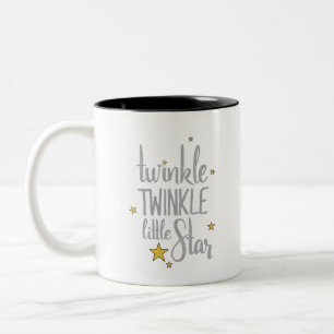 Caneca De Café Em Dois Tons Imagem Twinkle Twinkle Rhymes do Enfermeiro Desenh